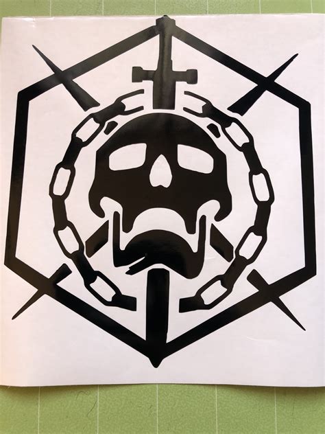 Raid Symbol Vinyl Decal Sticker Etsy