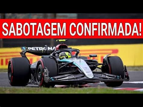 Hamilton Confirma Que Estava Sendo Sabotado Pela Mercedes F