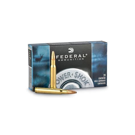 Federal Power Shok 270 Winchester Ammo 130 Gr Copper Plated Sp Ammo Deals