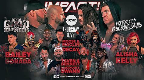 Impact On Axs Tv Preview September Tna Wrestling