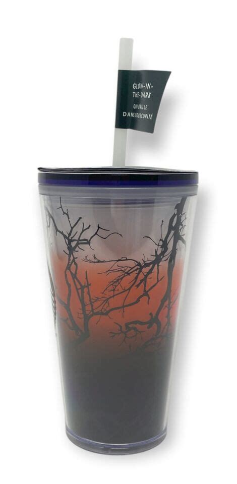 Starbucks Raven S Perch Glow In The Dark Grande Oz Tumbler Stickers