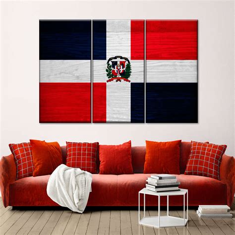 Wood Dominican Republic Flag Wall Art: Canvas Prints, Art Prints & Framed Canvas