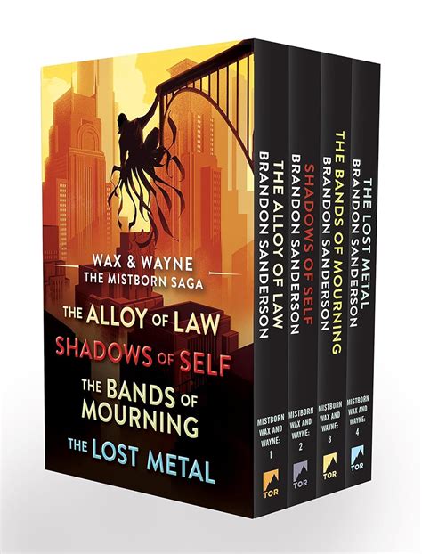 Wax And Wayne The Mistborn Saga Boxed Set Alloy Of Law Shadows Of