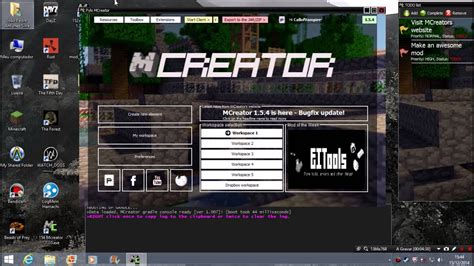 Mcreator Instala O E Conhecendo O Programa Youtube