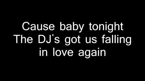 Dj Got Us Falling In Love Again Ft Pitbull Lyrics Usher Youtube