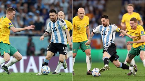 La impresionante jugada que hizo Messi contra Australia merecía ser