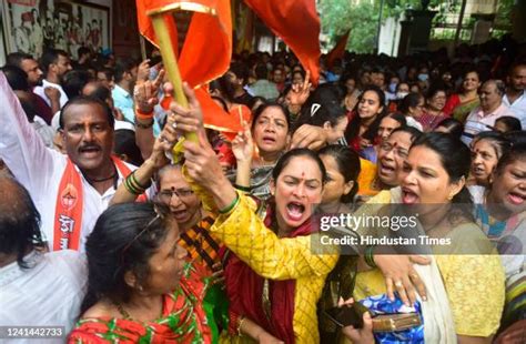 Shiv Sena Photos Photos And Premium High Res Pictures Getty Images