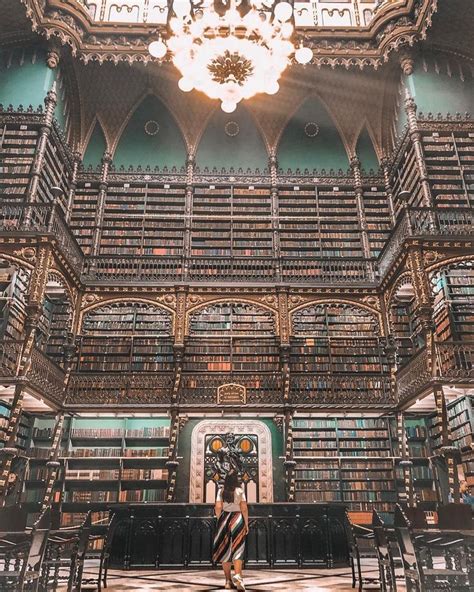 O RJ Tem A Quarta Biblioteca Mais Linda Do Mundo O Real Gabinete