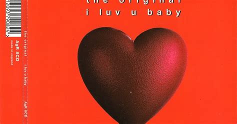 90s Maxi Singles The Original I Luv U Baby Maxi Cd 1995