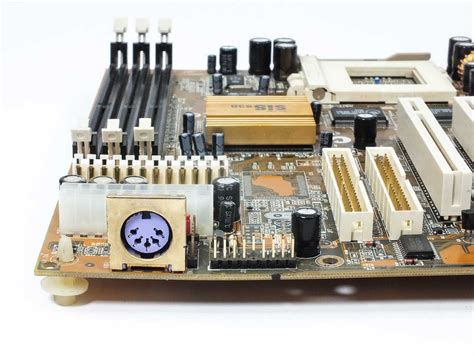 Pc Chips M598lmr Socket 7 Motherboard Sis 530 Chipset With Isa System