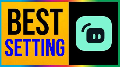 Streamlabs Best Settings For Streaming Youtube