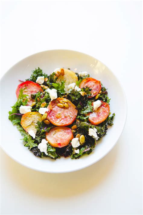 Honey Roasted Beets And Kale Salad With Apple Cider Vinaigrette Recipe