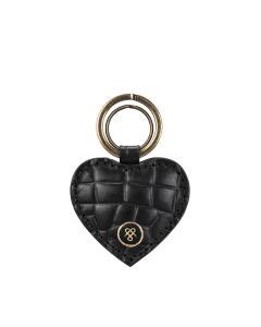 Heart Shaped Italian Leather Key Ring The Mimi Year Warranty