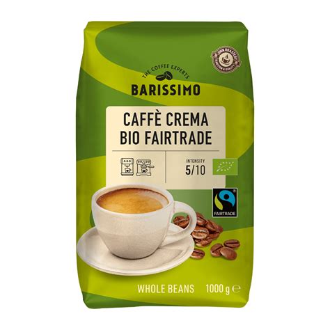 BARISSIMO Bio Fairtrade Caffè Crema günstig bei ALDI Nord