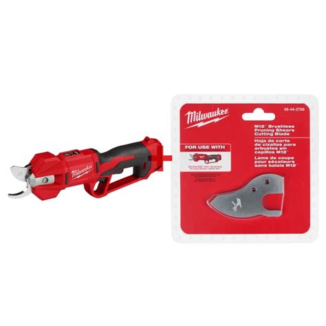 Milwaukee M12 12v Cordless Brushless Pruner Shears Tool