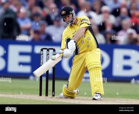 Australias Captain Steve Waugh Takes Hi Res Stock Photography And