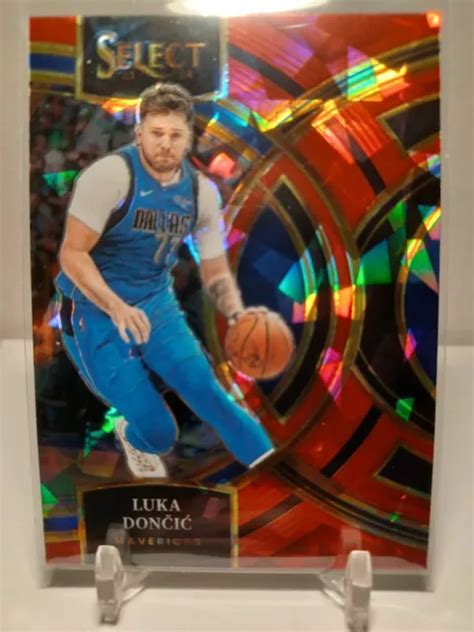 Luka Doncic Panini Select Premier Level Rouge Fissur