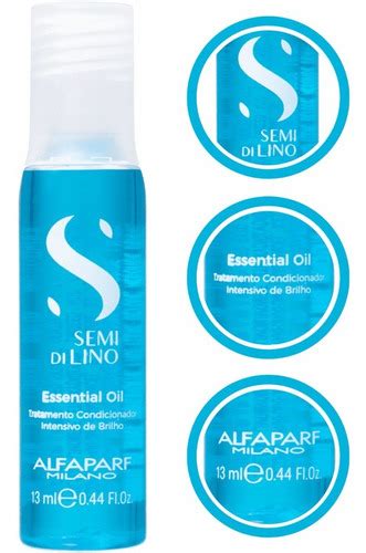 Ampola Capilar Azul Semi Di Lino Alfaparf Essential Oil Ml Mercadolivre