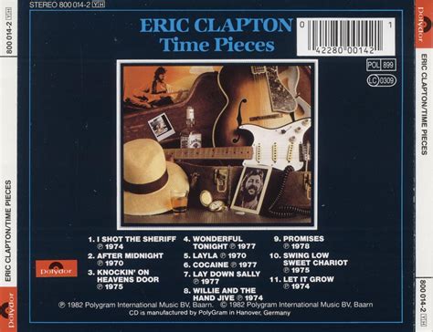 Ndc Media Eric Clapton The Best Of Eric Clapton Time Pieces