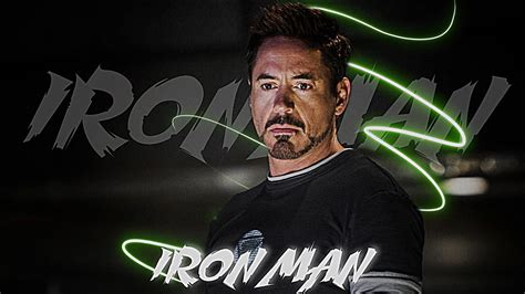 Iron Man Edit Ft Tony Stark Edit Robert Downey Jr Edit Youtube