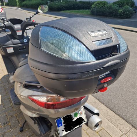 Suzuki Burgman Garagenfahrzeug Mit Top Case T V Bis Ebay