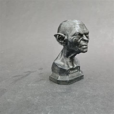 Gollum Bust Lord Of The Rings Statue Lotr Smeagol Etsy