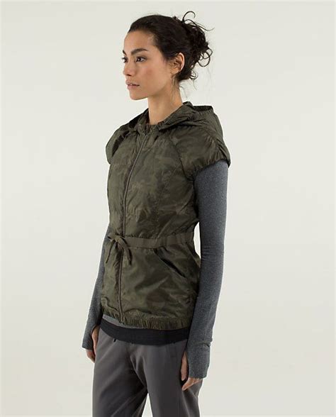 Spring Fling Puffy Vest Savasana Camo 20cm Fatigue Green Size 6