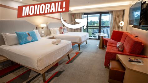 Disneys Contemporary Resort Room Tour Incredibles Room Tour Youtube