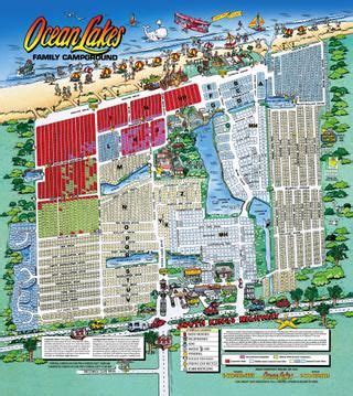 Ocean Lakes Campground Map – Map Of The Usa With State Names