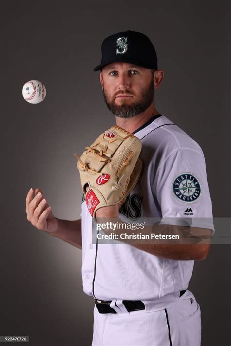 Pitcher Ryan Cook Of The Seattle Mariners Poses For A Portrait During