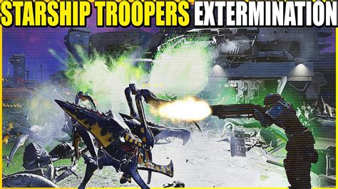 Aliens Atacan Nuestra Base Starship Troopers Extermination