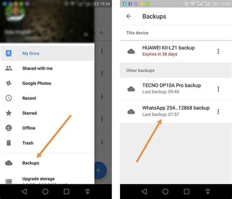 How To Access Whatsapp Backup Location On Google Drive