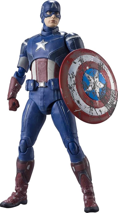 Amazon Tamashii Nations Captain America Edition Avengers Bandai