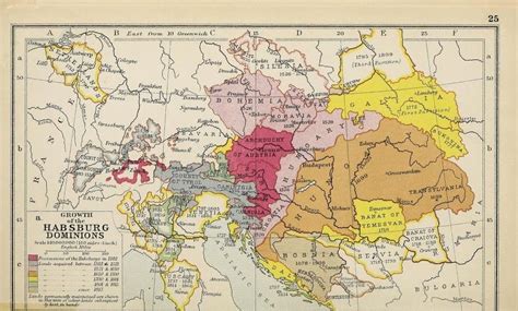 Growth Of The Habsburg Dominions 1911 By Ramsay Muir 1872 1941