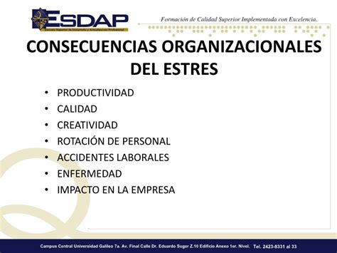 PPT ESTRÉS LABORAL CALIDAD DE VIDA PowerPoint Presentation free