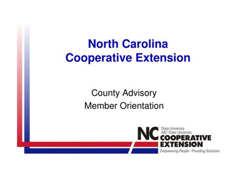 Ppt North Carolina Cooperative Extension Powerpoint Presentation