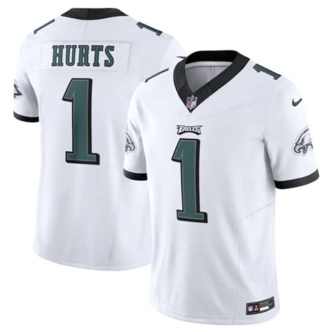 Men S Philadelphia Eagles Jalen Hurts Black F U S E Vapor