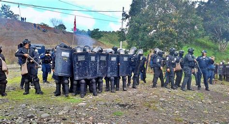 Panamá Fuerte represión a indígenas Ngäbe Buglé que rechazan la