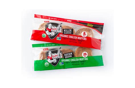 Daves Killer Bread Rockin Grains Organic English Muffins Bread Poster