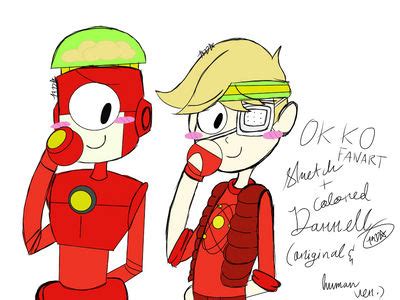 OK KO Fanart-Sketch of Darrell(w/ human ver) by CrystiliaLance on ...