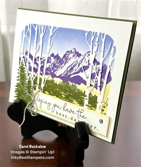 Stampin Up In The Grove Birthday Card For The Happy Inkin Thursday