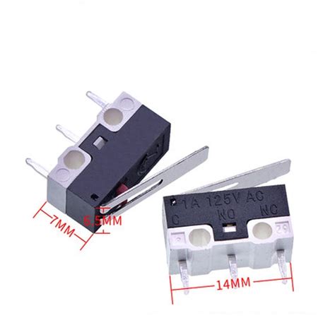 Micro Limit Switch 1A 125V AC Rytronics In