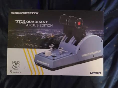 Thrustmaster Tca Quadrant Airbus Edition Per Pc Nuovo In Spedizione