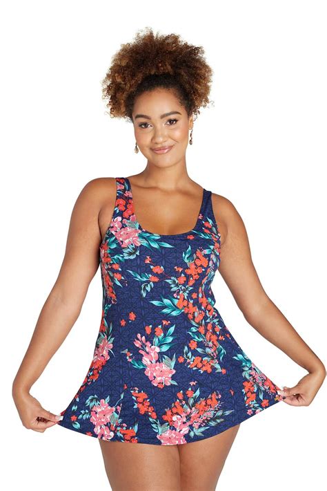 Shop The Princess Line Swimdress In Japanese Blossom