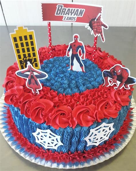 Bolo do Homem-Aranha: 105 ideias maravilhosas para a sua festa