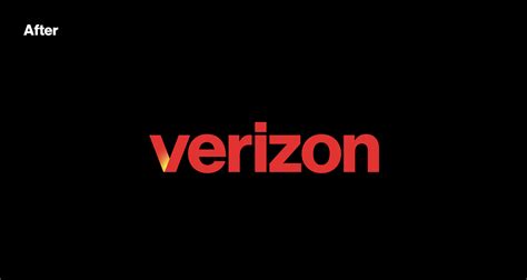 Verizon Brand Logo After Black Verizon Media Resources