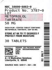 Pill Identifier Metoprolol Tartrate Size Shape Imprints And Color