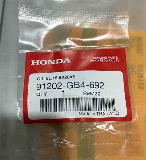 HONDA XRM MAGNETO OILSEAL 18 9x28x5 ORIGINAL HONDA Lazada PH