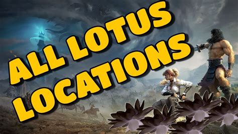 Conan Exiles Lotus Locations