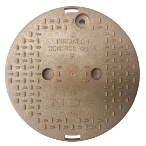 Nds 10 Valve Box Cover Only Sand The Drainage Products Store